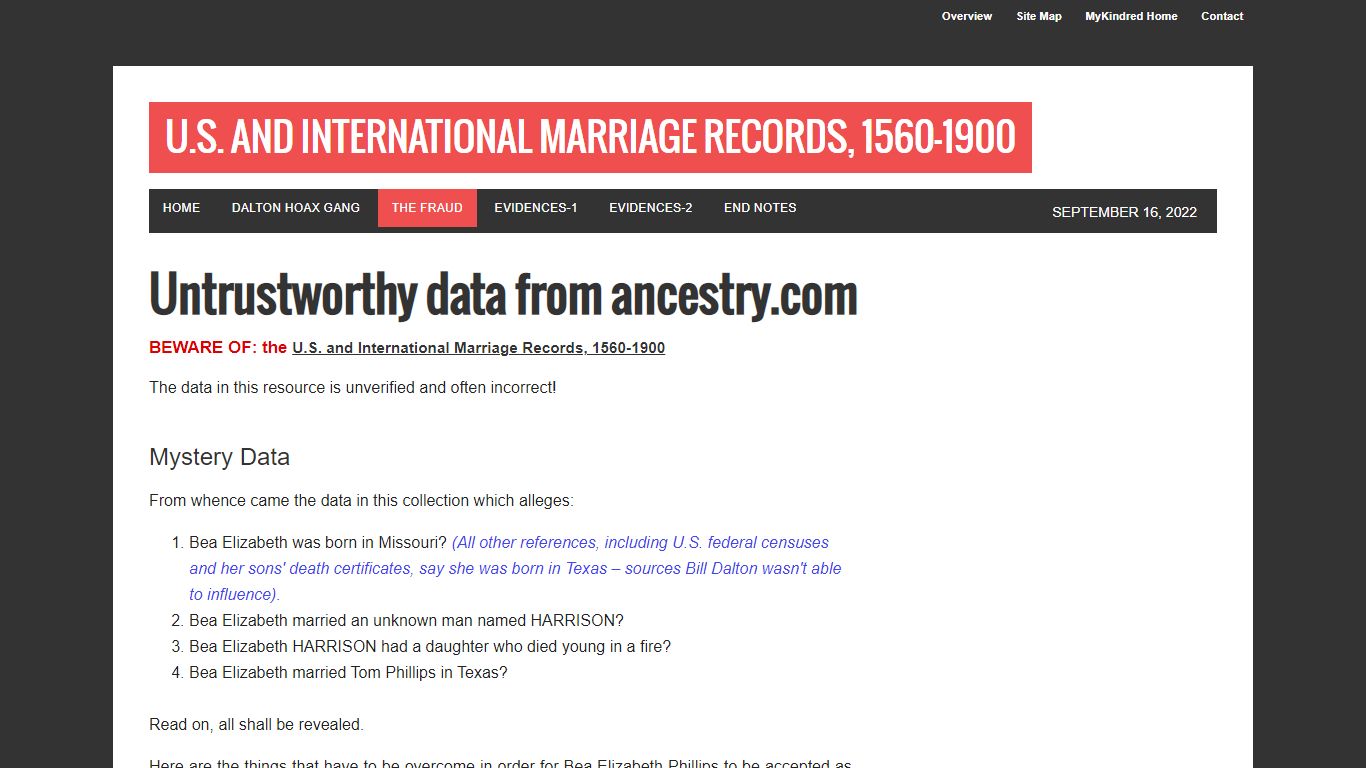 U.S. and International Marriage Records, 1560-1900 – Bea Elizabeth ...